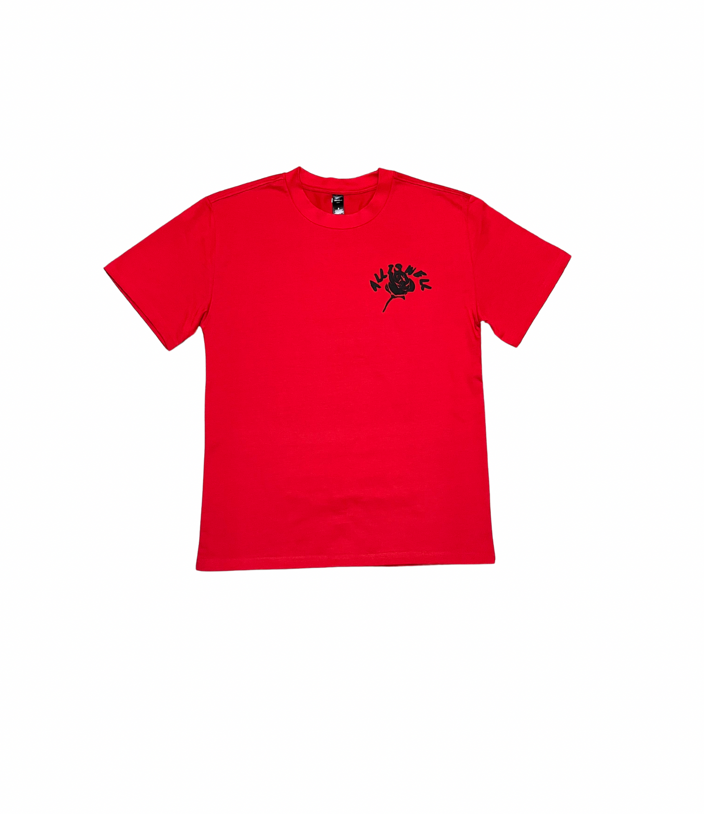 Red&Black Heavyweight ALL IS WELL Tee